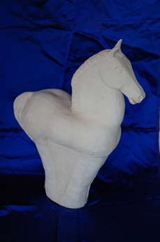 Pferd in Keramik